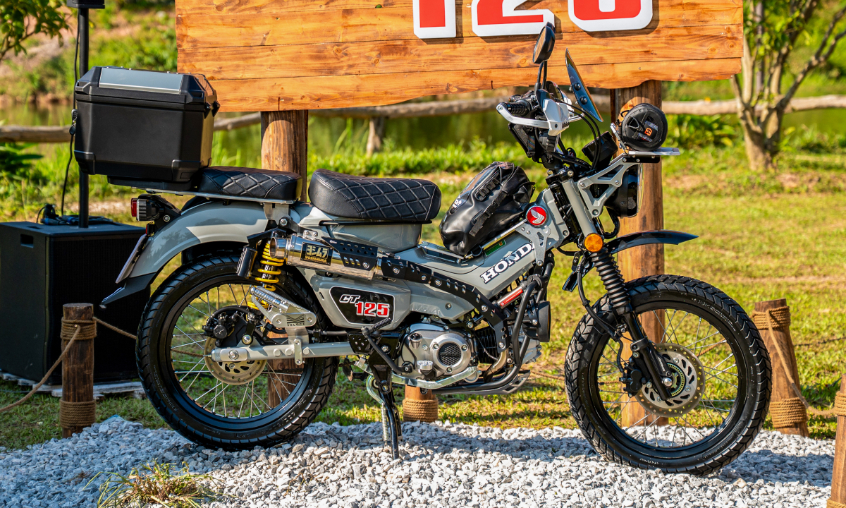 Honda CT125 giá 87 4 triệu đồng xe số cho người thích phượt