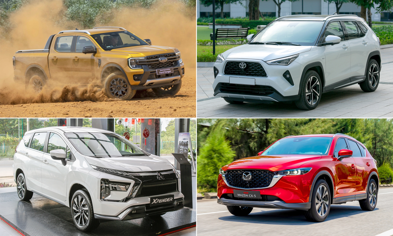 10 ôtô xăng dầu bán nhiều nhất Việt Nam quý III