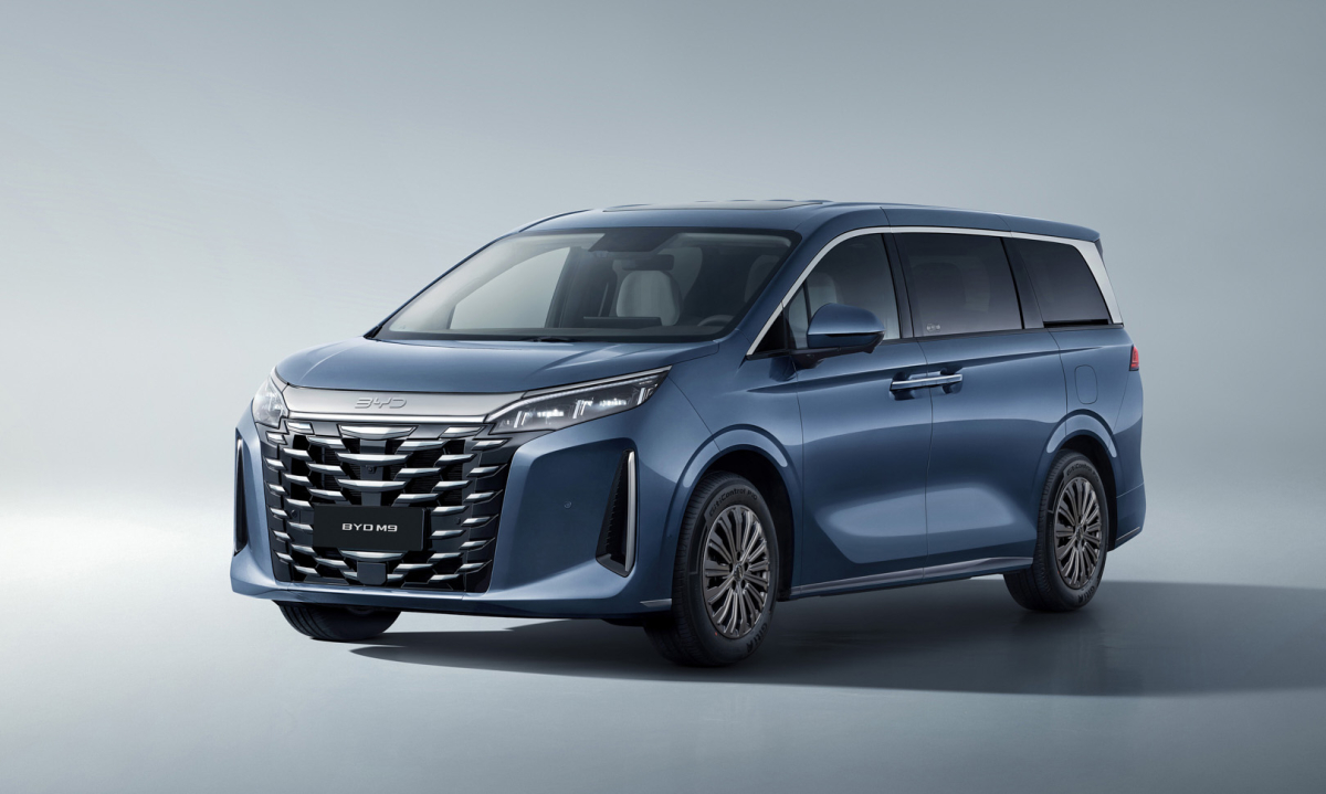 BYD M9 đối thủ Volkswagen Viloran có giá từ 1 999 tỷ đồng