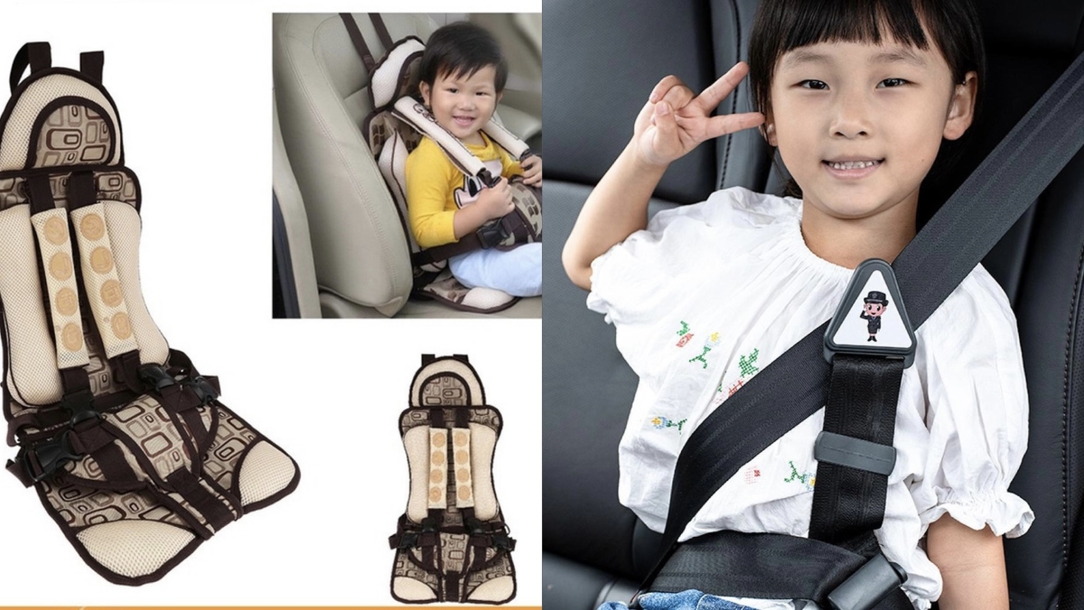 Những kiểu thiết bị an toàn sai chuẩn cho trẻ đi ôtô