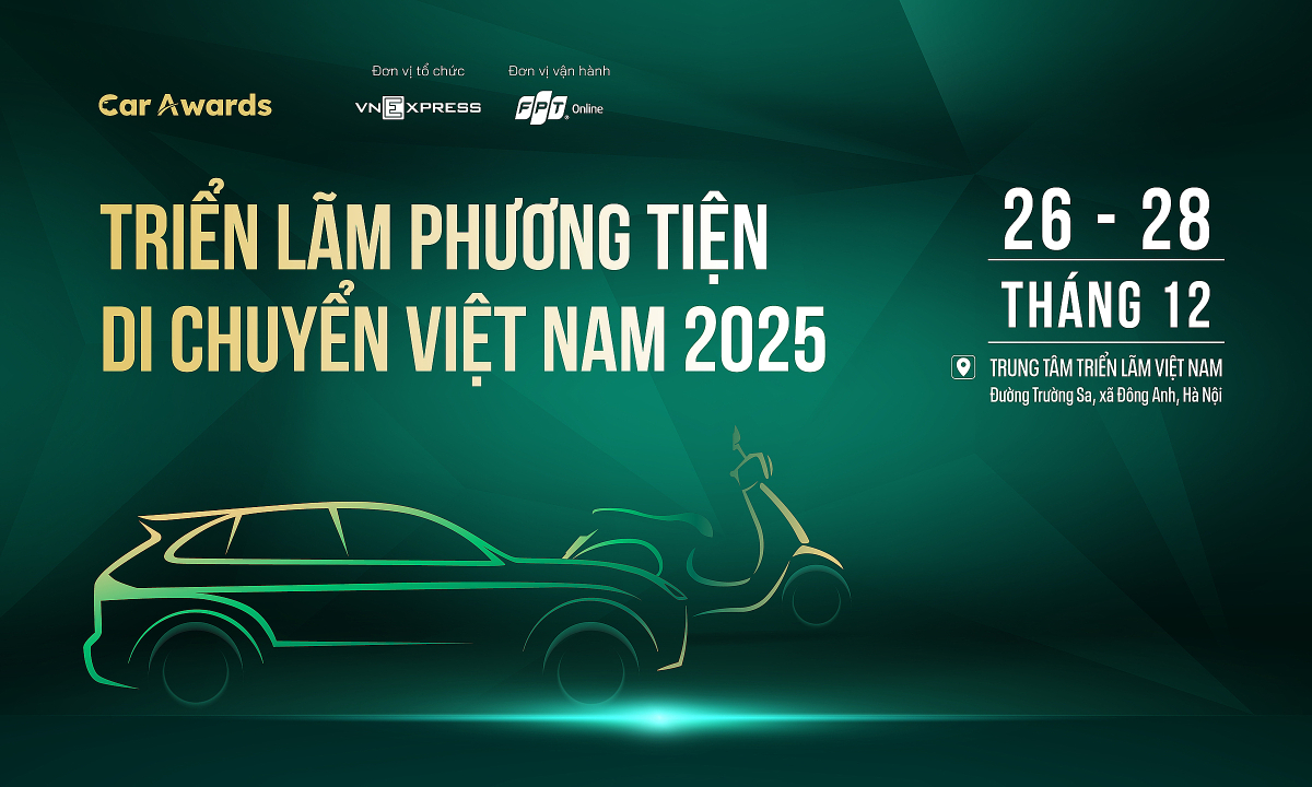 Vietnam Mobility Show 2025 diễn ra cuối tháng 12 tại Hà Nội