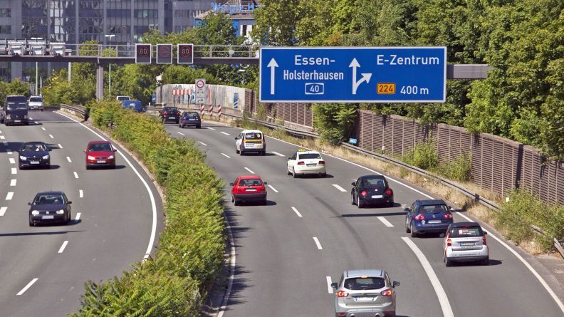 Đường cao tốc Autobahn tại Đức. Ảnh:dpa