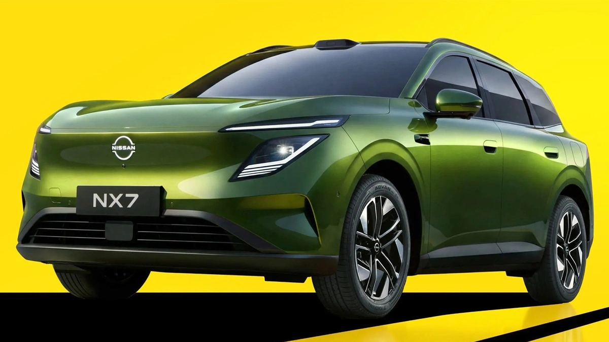 Nissan NX7 lộ diện tại Trung Quốc với tùy chọn chạy điện
